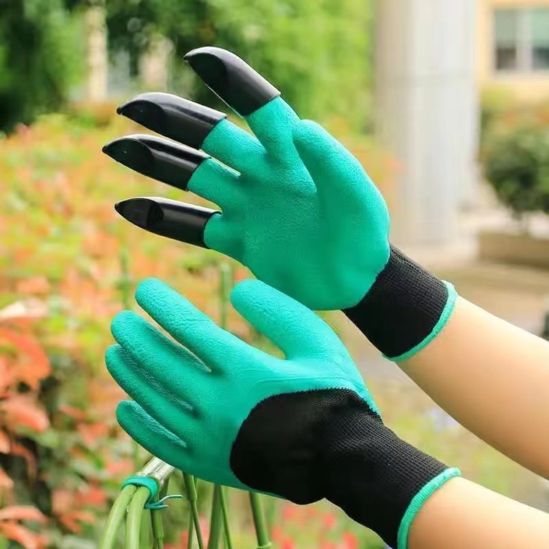 男士女士通用园林手套手指爪子鹰爪花园园艺挖土种花爪子